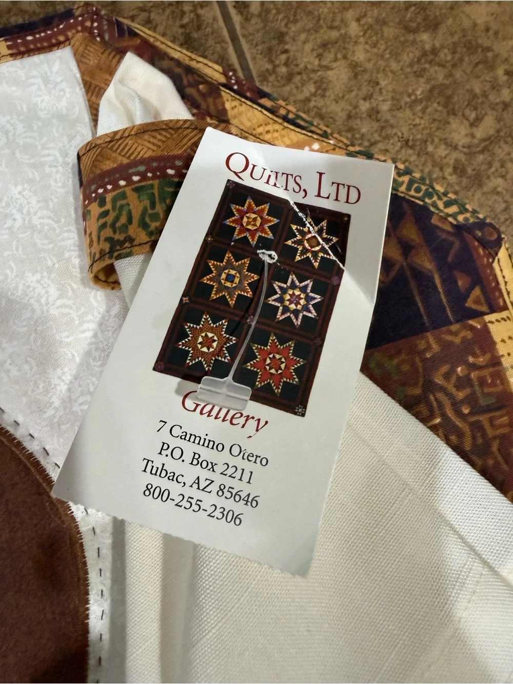 NWT Quilts LTD Kokopelli Placemat Napkin Ring Set of 4 Southwest Southwestern